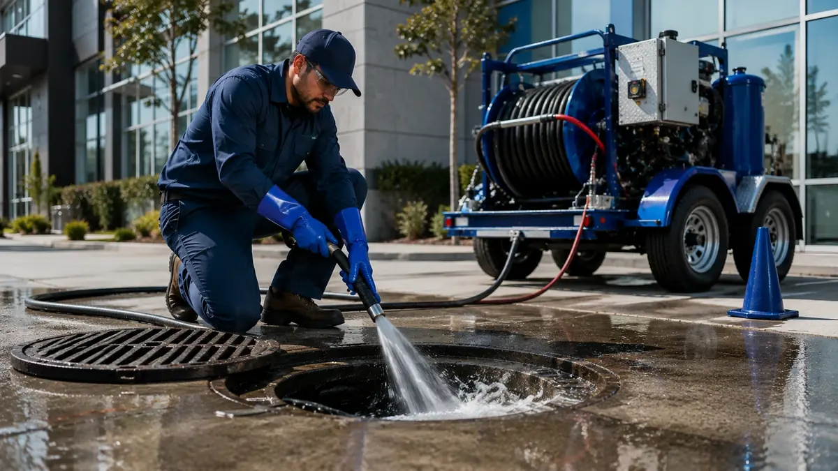 Commercial Hydro Jet Drain Cleaning in Hemet